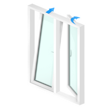 Last inn bildet i Galleri-visningsprogrammet, Innadslående vindu